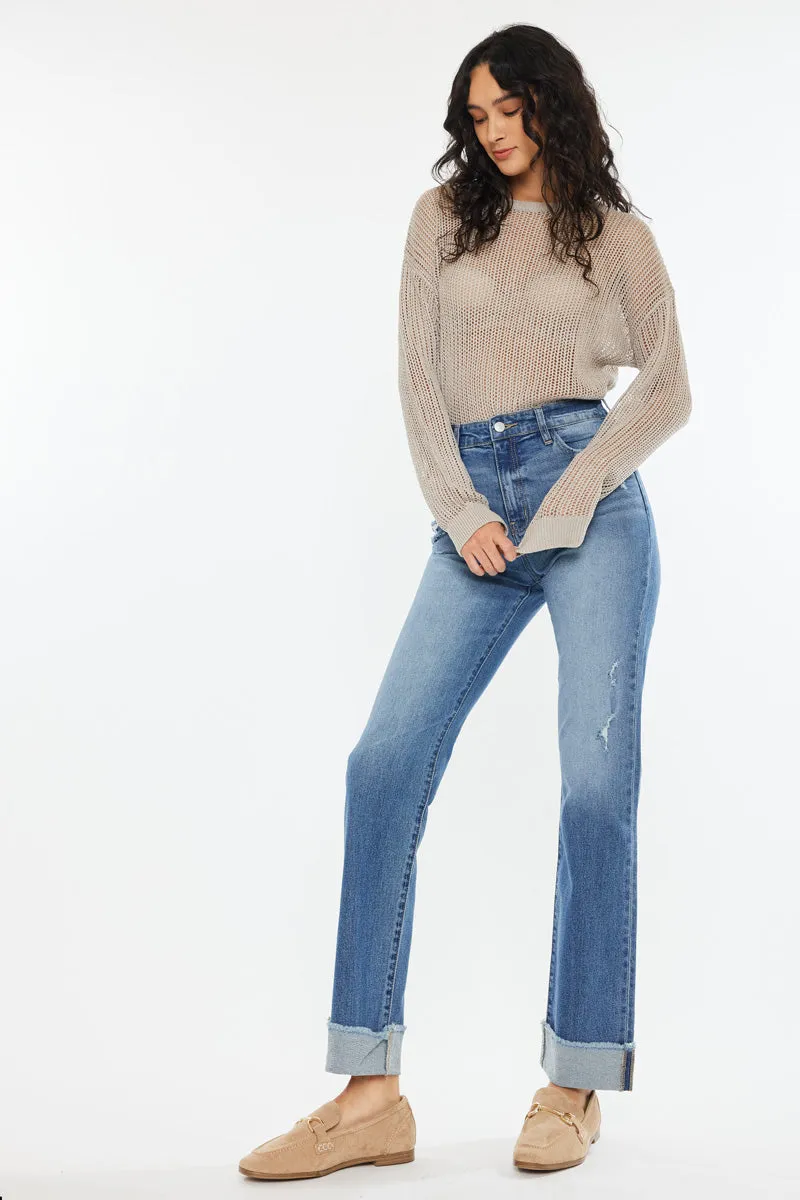 Kancan - Trini High Rise Straight Jeans - Essential, KC20065M