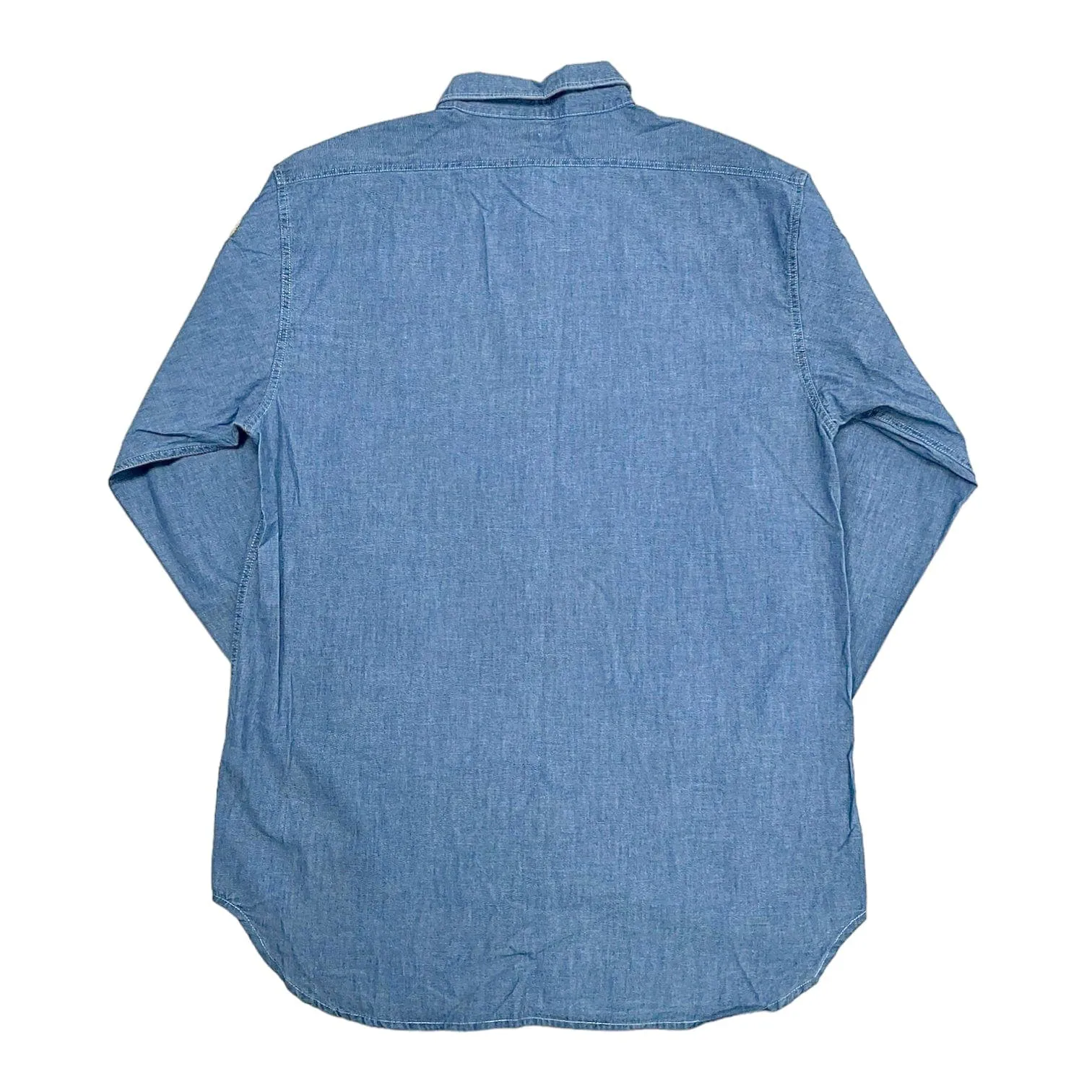 Kapital Smiley Button Up Shirt Blue Pre-Owned