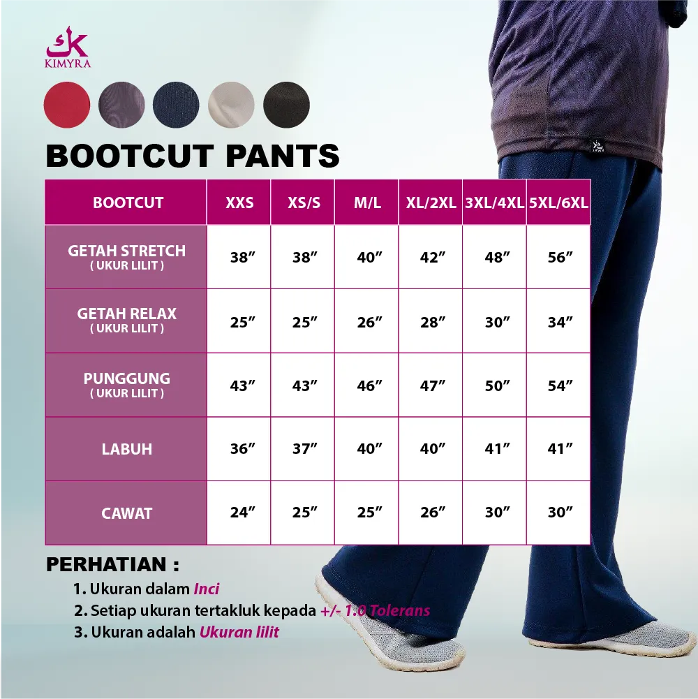 KBP 03 - BOOTCUT LIGHT GREY