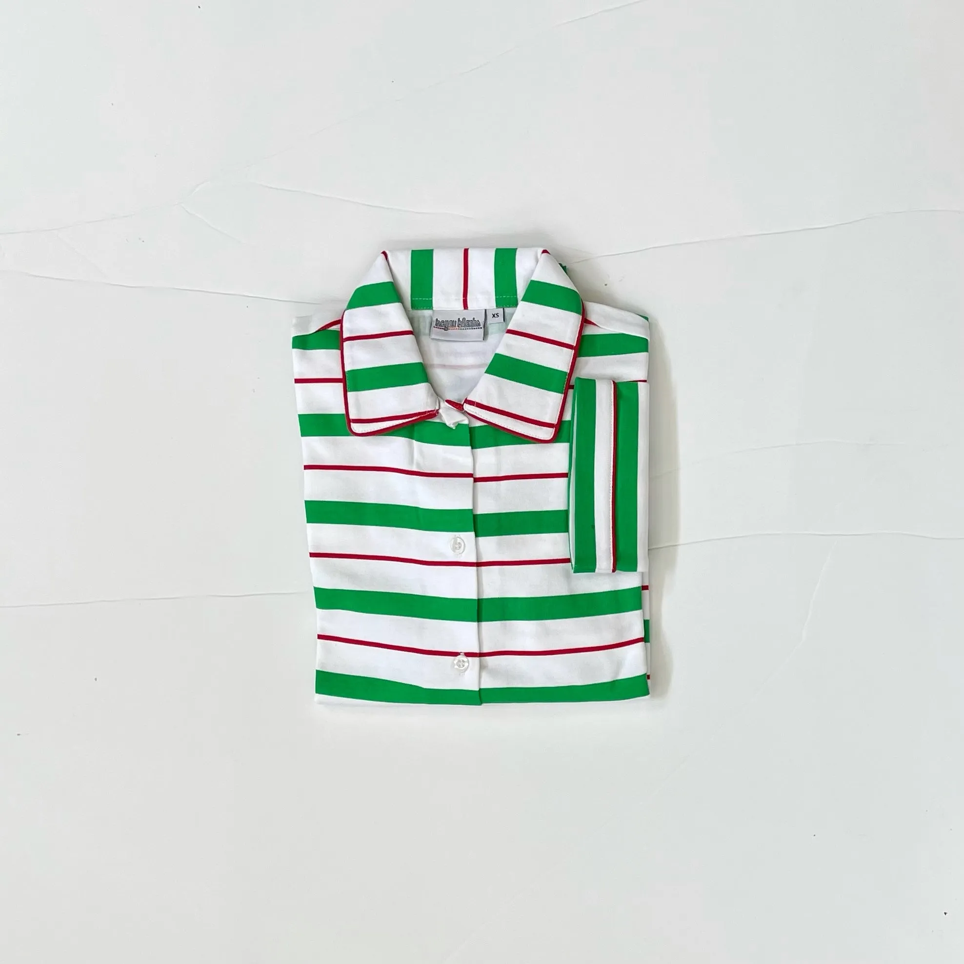Knit Button Up Shirt - Multi Stripe