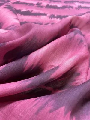 LI-7581W EXCLUSIVE TIE-DYE PRINT FINE RAMIE. ITALY