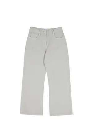 Light Gray Twill Pants