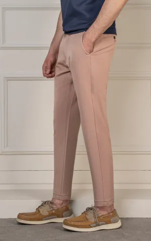 LOOSE FIT PLAIN PANT LIGHT PEACH