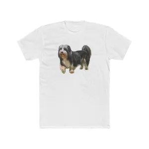 Lowchen - Men's Fitted Cotton Crew Tee