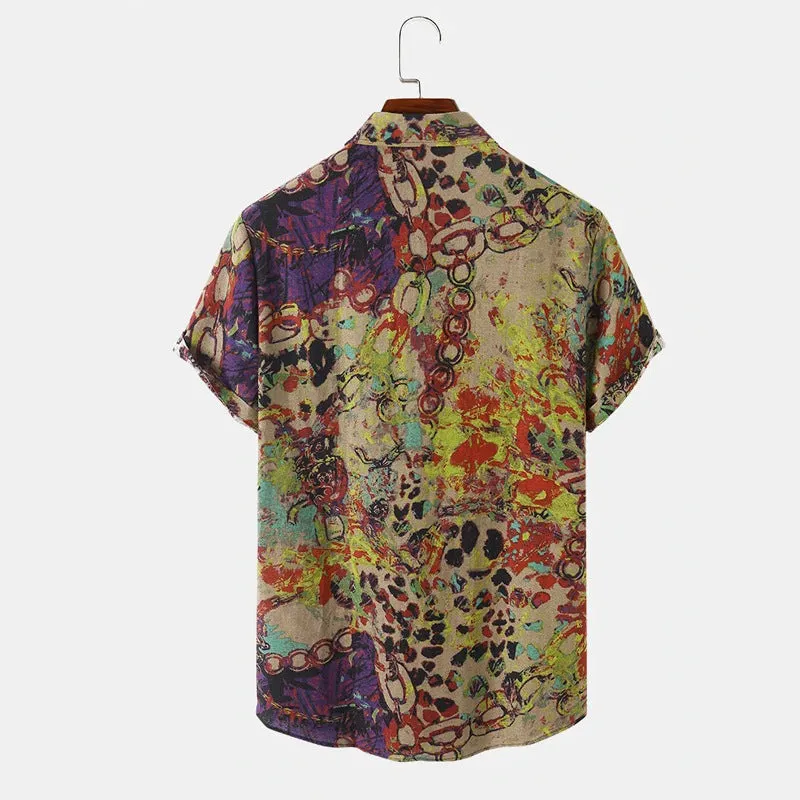 Men Hawaii Shirts Summer Men's Shirts