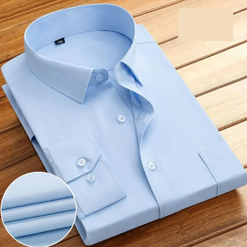Men's Classic Striped Long Sleeve Shirt with Buttons | Ideal for All Seasons
