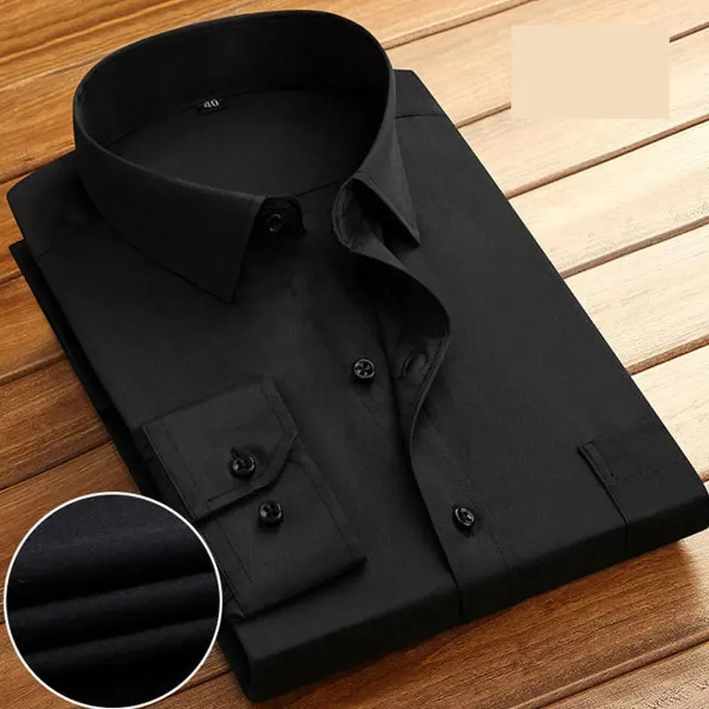 Men's Classic Striped Long Sleeve Shirt with Buttons | Ideal for All Seasons