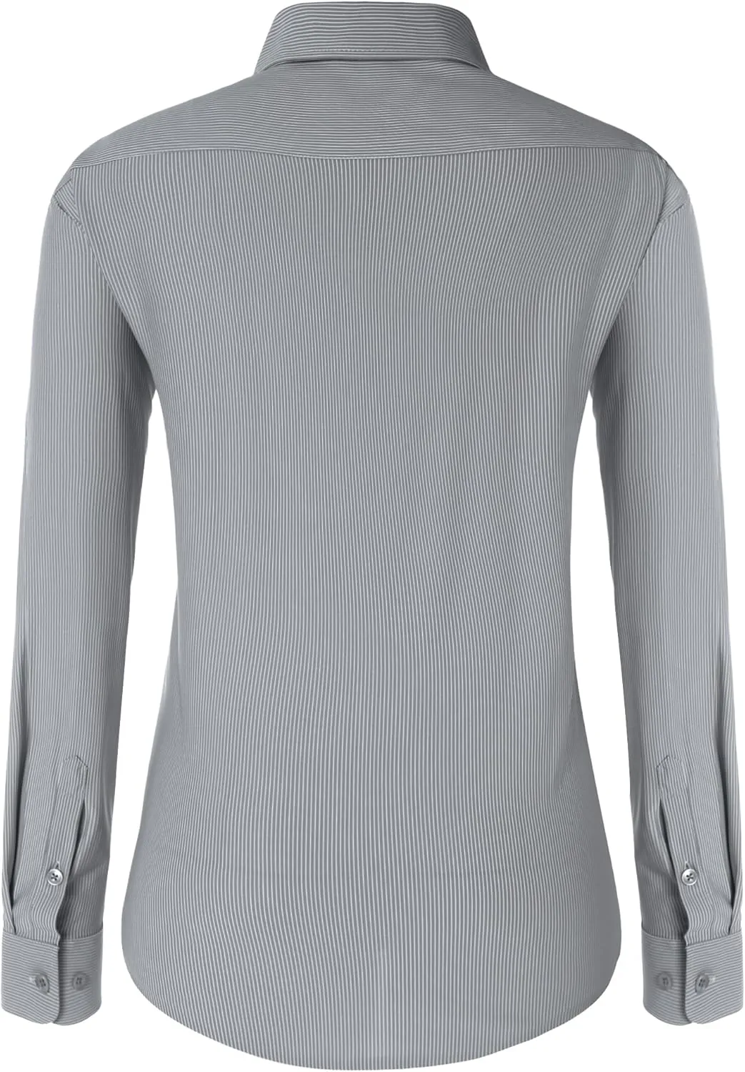 Mens Dress Shirts Long Sleeve Non Iron Breathable Wrinkle Free Stretch Regular Fit Men's Fitted Formal Shirts