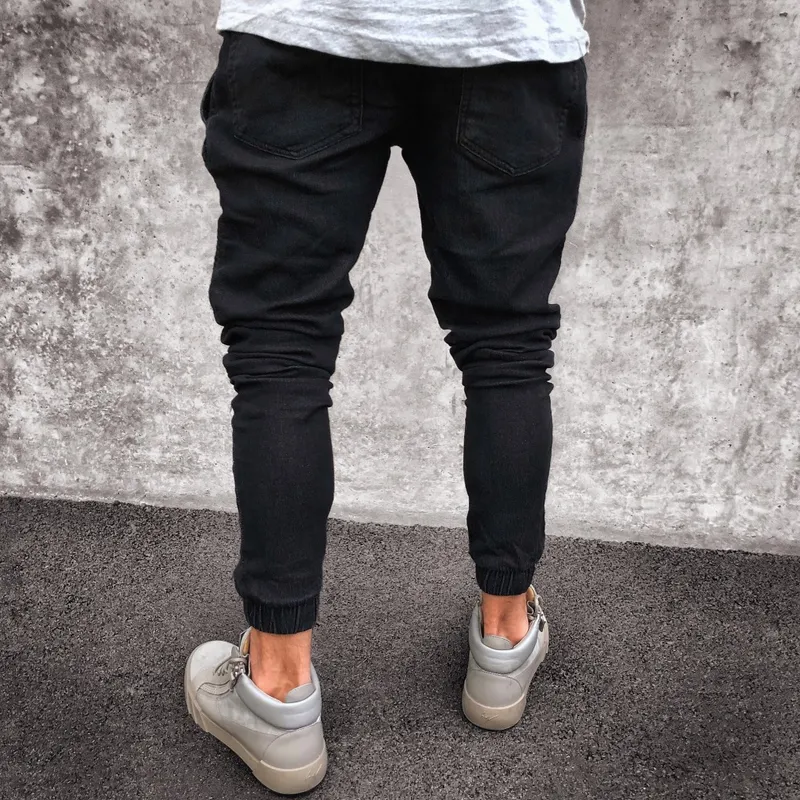 Men's Fashion Light Blue Skinny Jeans