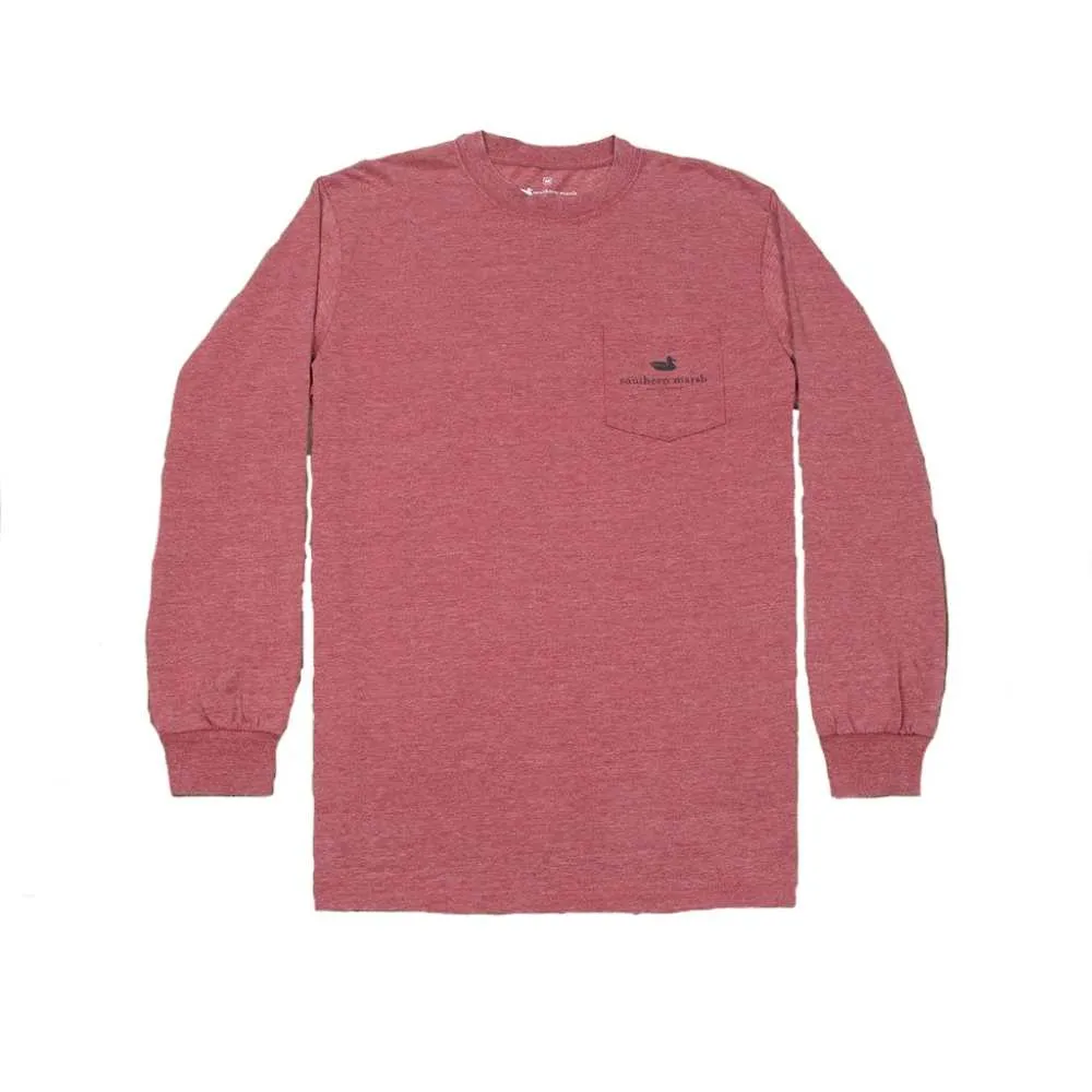 Men's Seawash Long Sleeve Tee - Dog