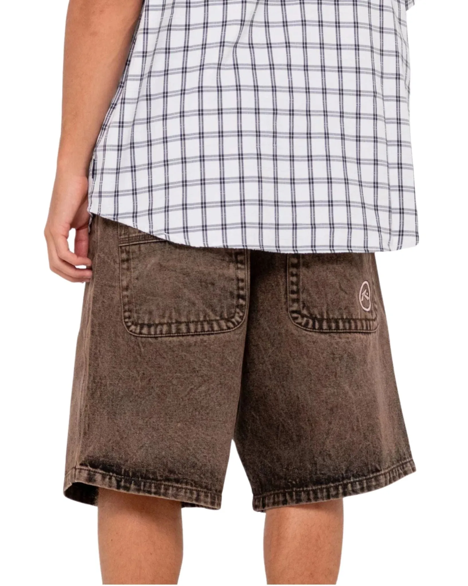 Mens Worldwide Curved Hem Short Sleeve Shirt