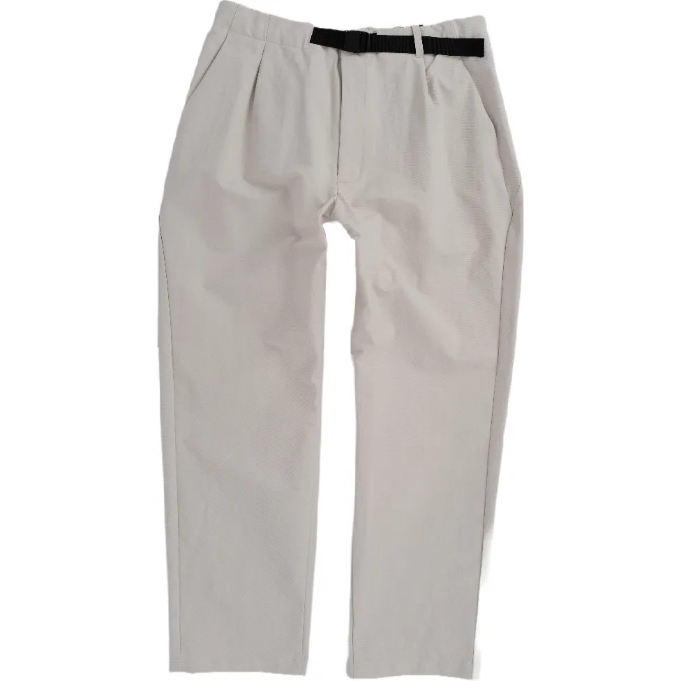 One Tuck Tapered Pant, Light Beige