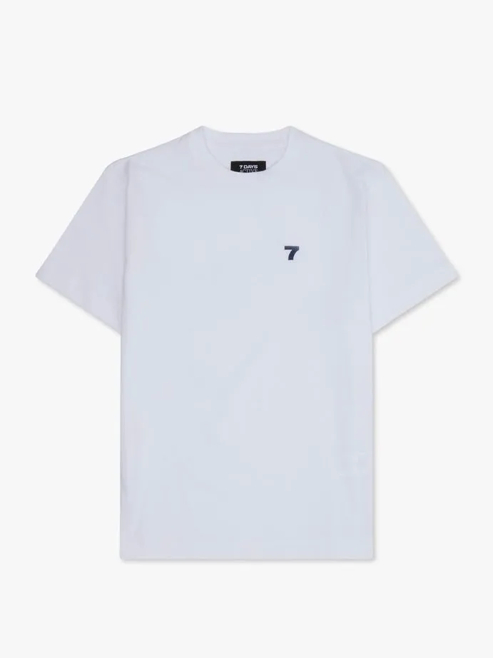 Organic fitted Tee - brilliant white