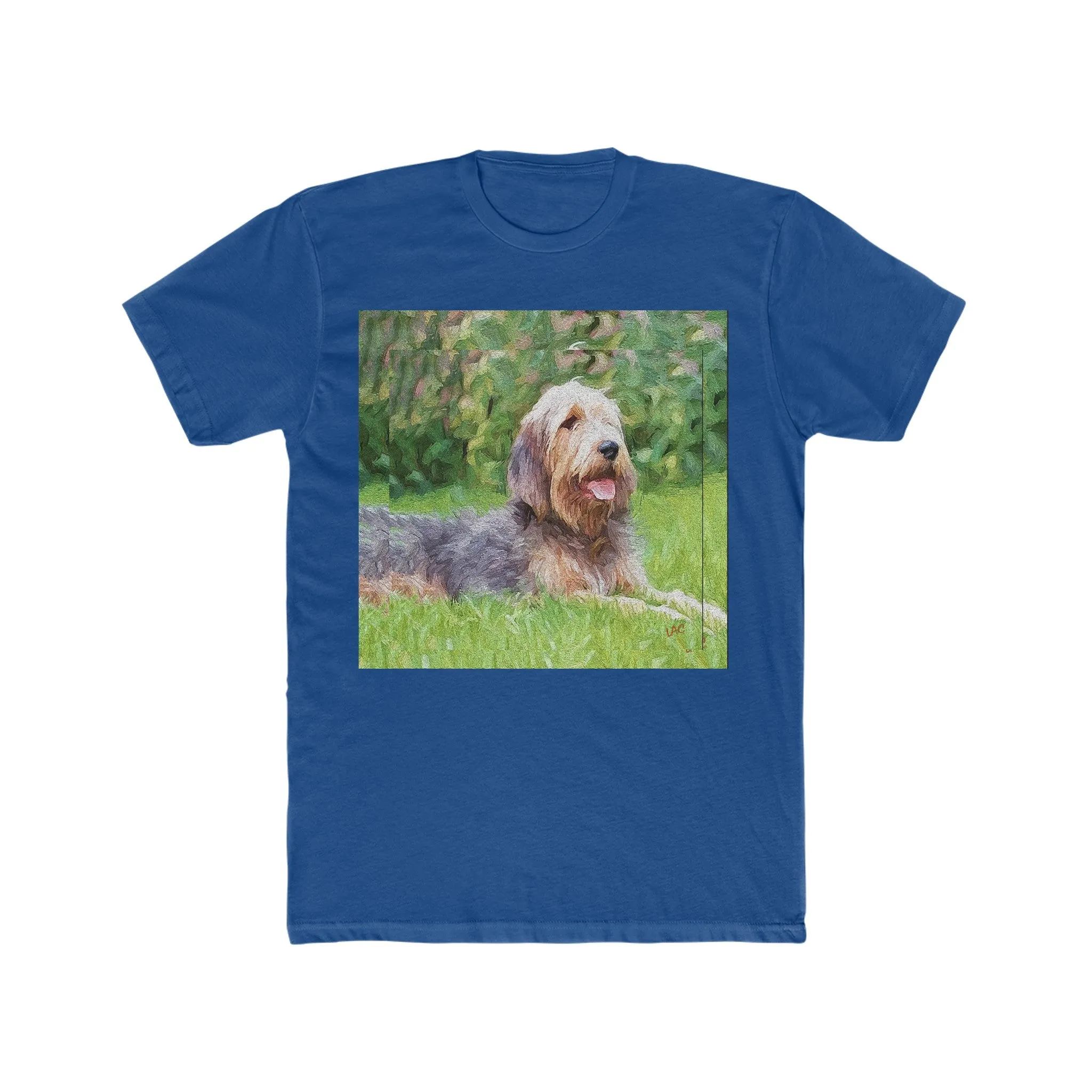 Otterhound - --  Men's Fitted Cotton Crew Tee