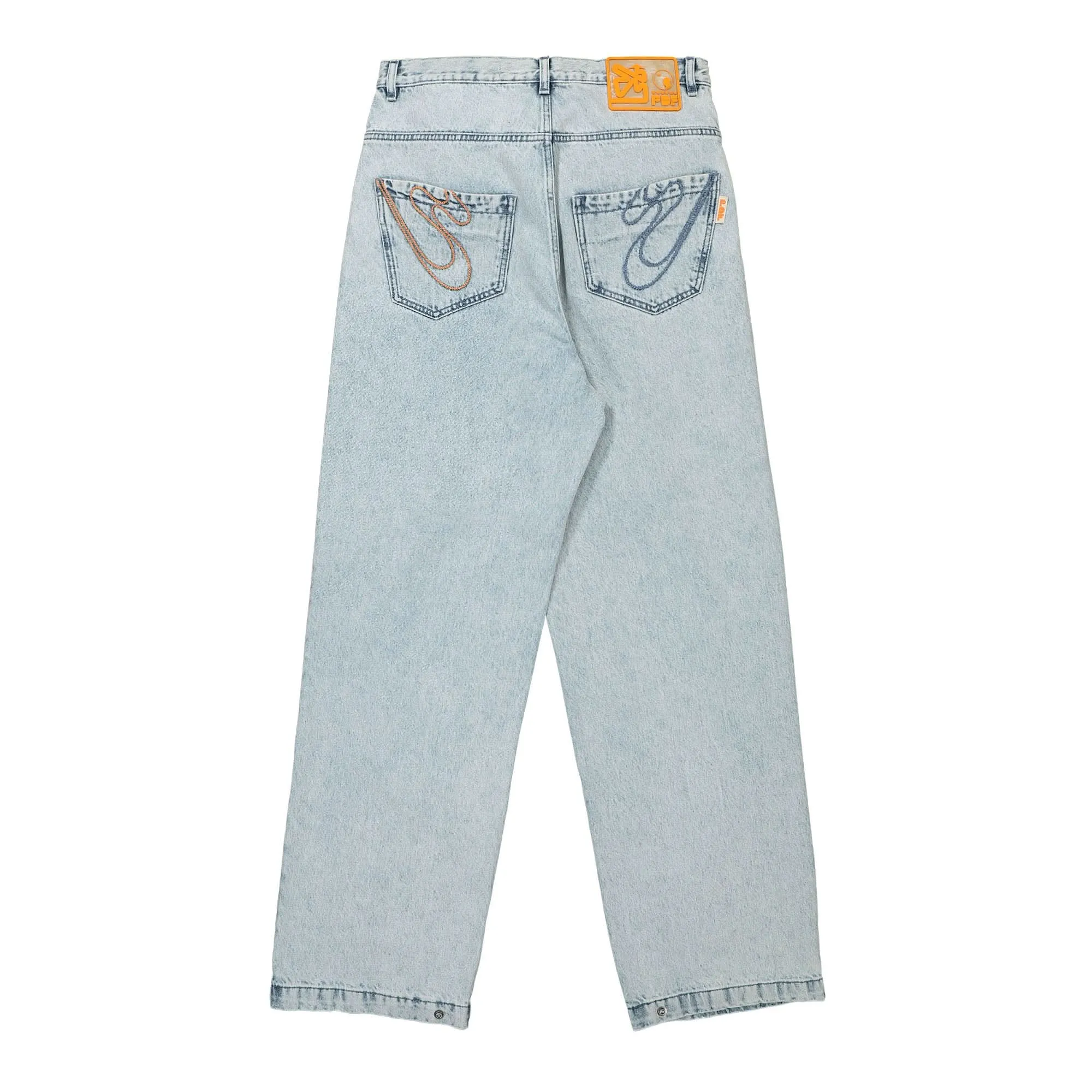 P Pants Light Blue Stripes