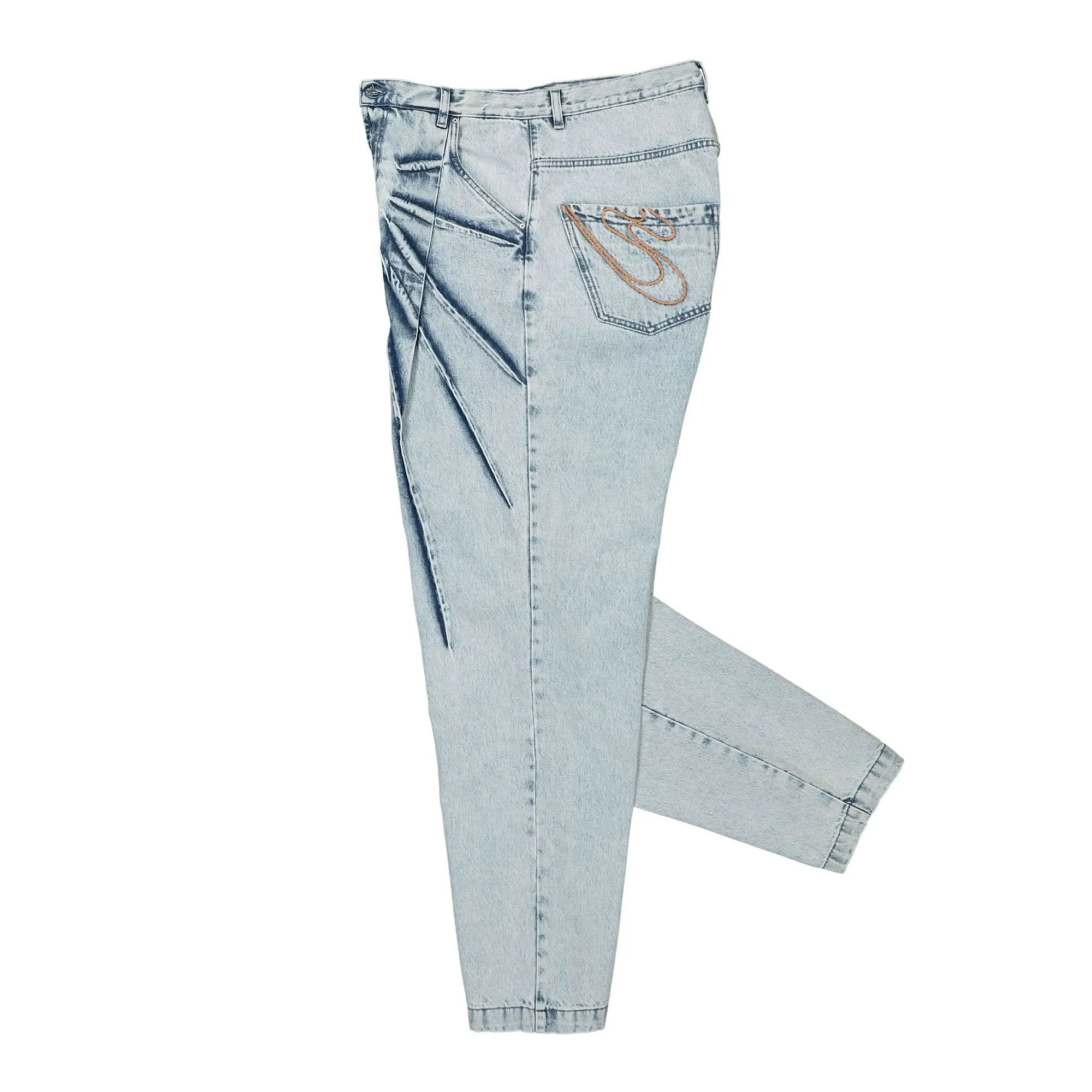 P Pants Light Blue Stripes