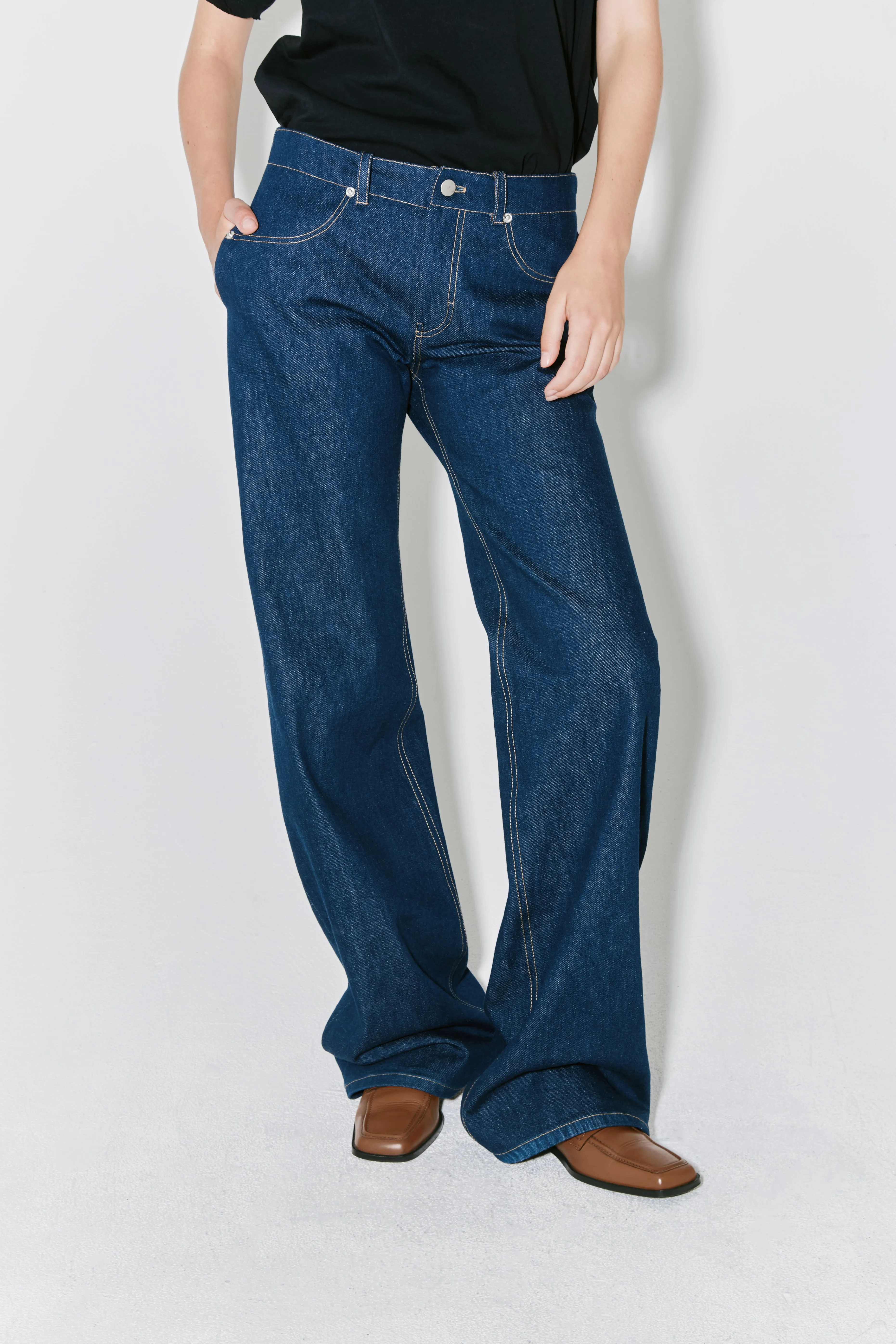 PALOMA pants navy blue