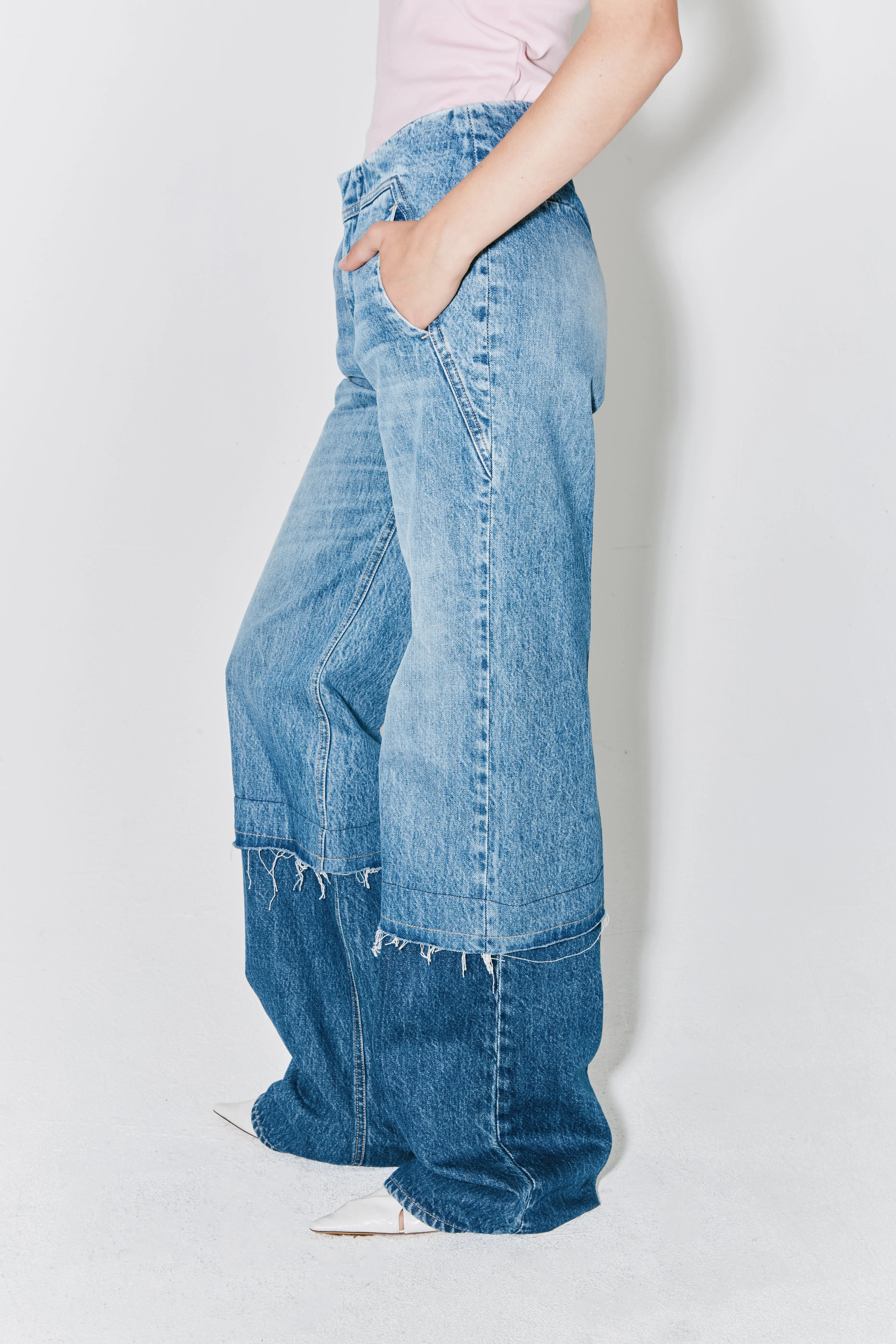 PASSI pants blue denim