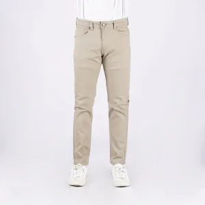 Petrol Men's Basic Denim Pants Skin Tight Mid-Rise Fitting Rinse Wash Fabric 163624 (Light Khaki)