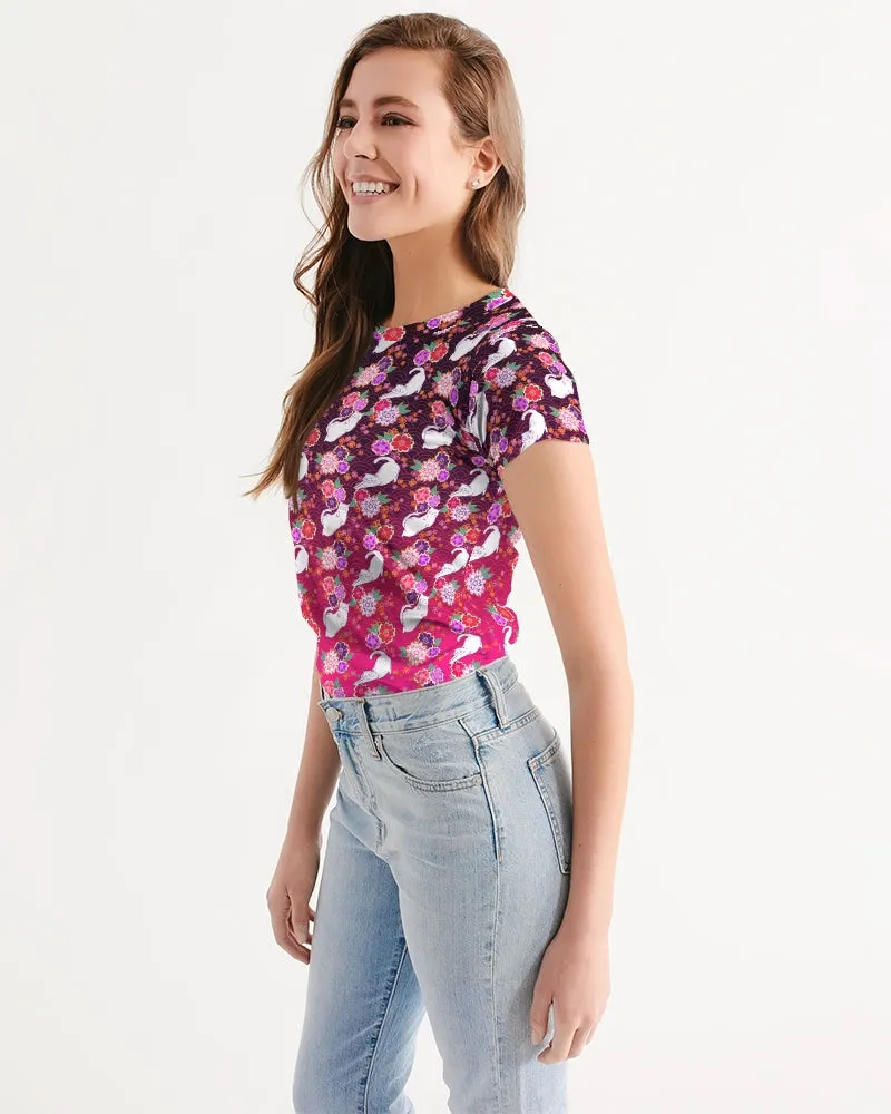 Pink To Black  Women's Tee