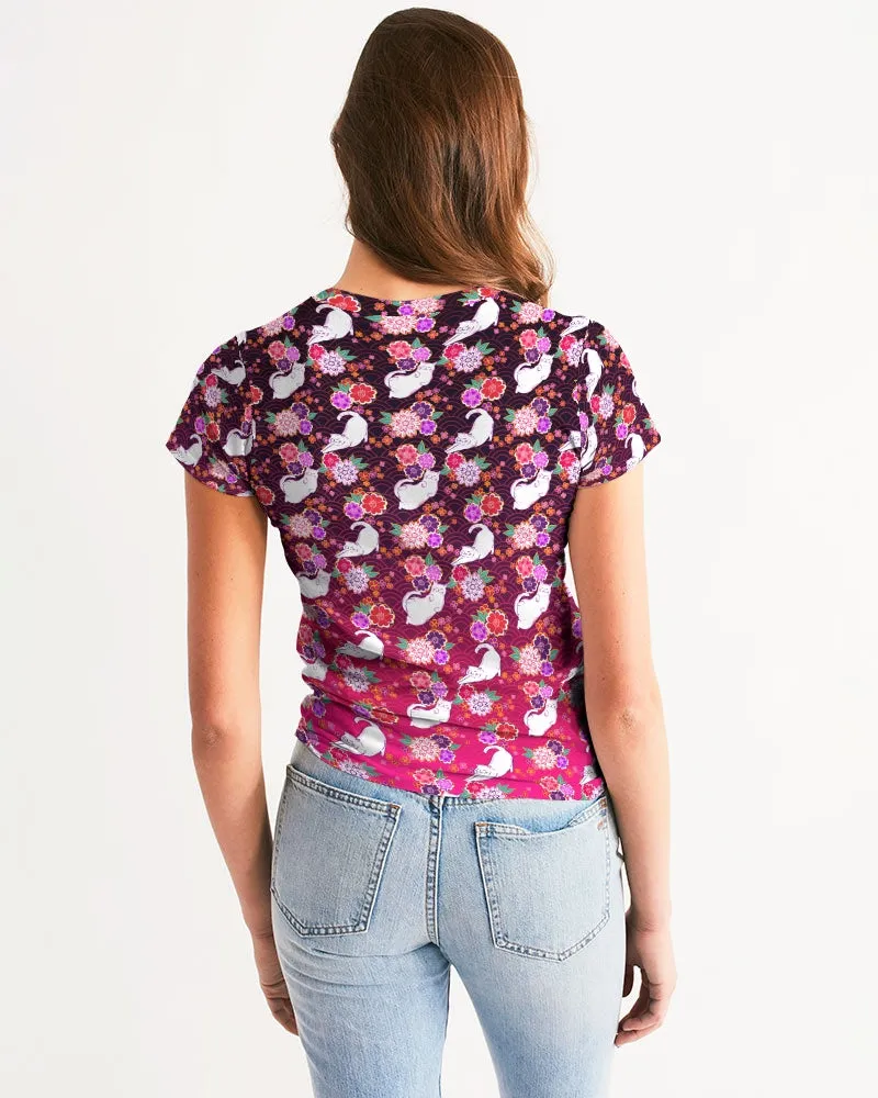 Pink To Black  Women's Tee