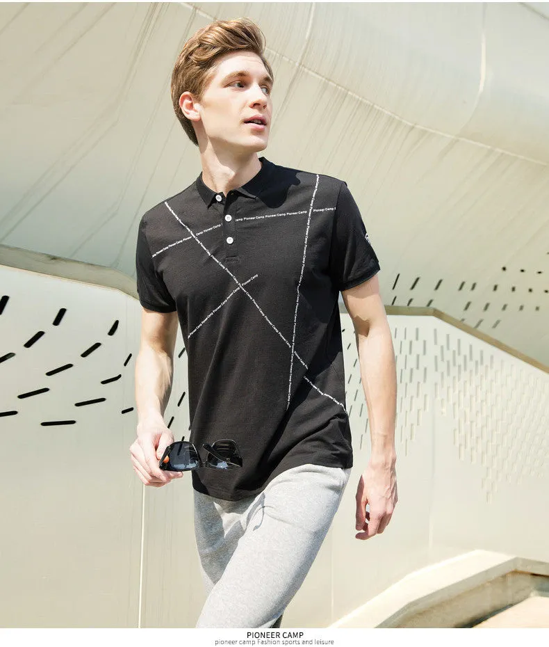 Pioneer Camp Regular Black Polo Shirts