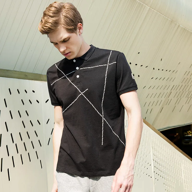 Pioneer Camp Regular Black Polo Shirts
