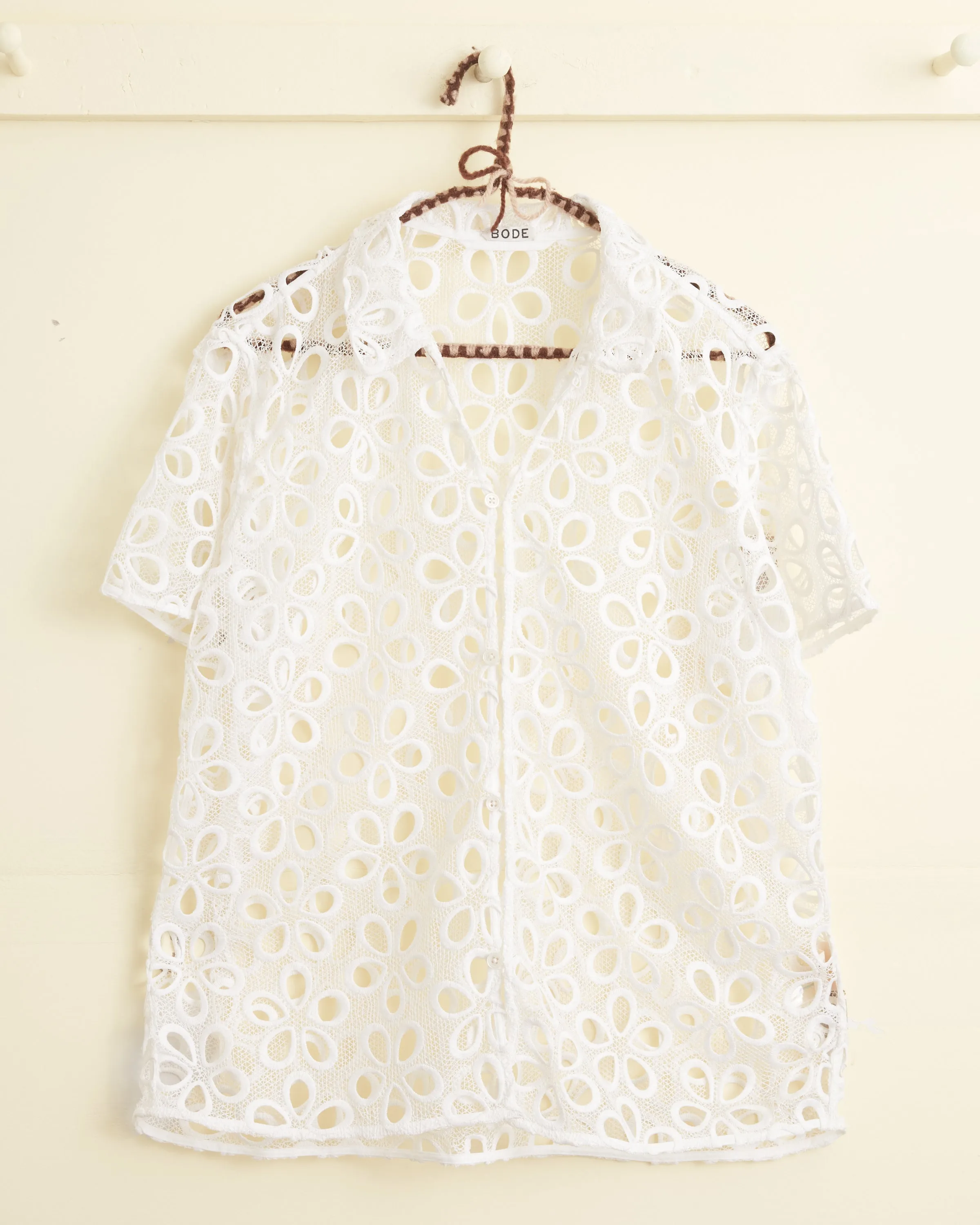 Primrose Lace Short Sleeve Shirt