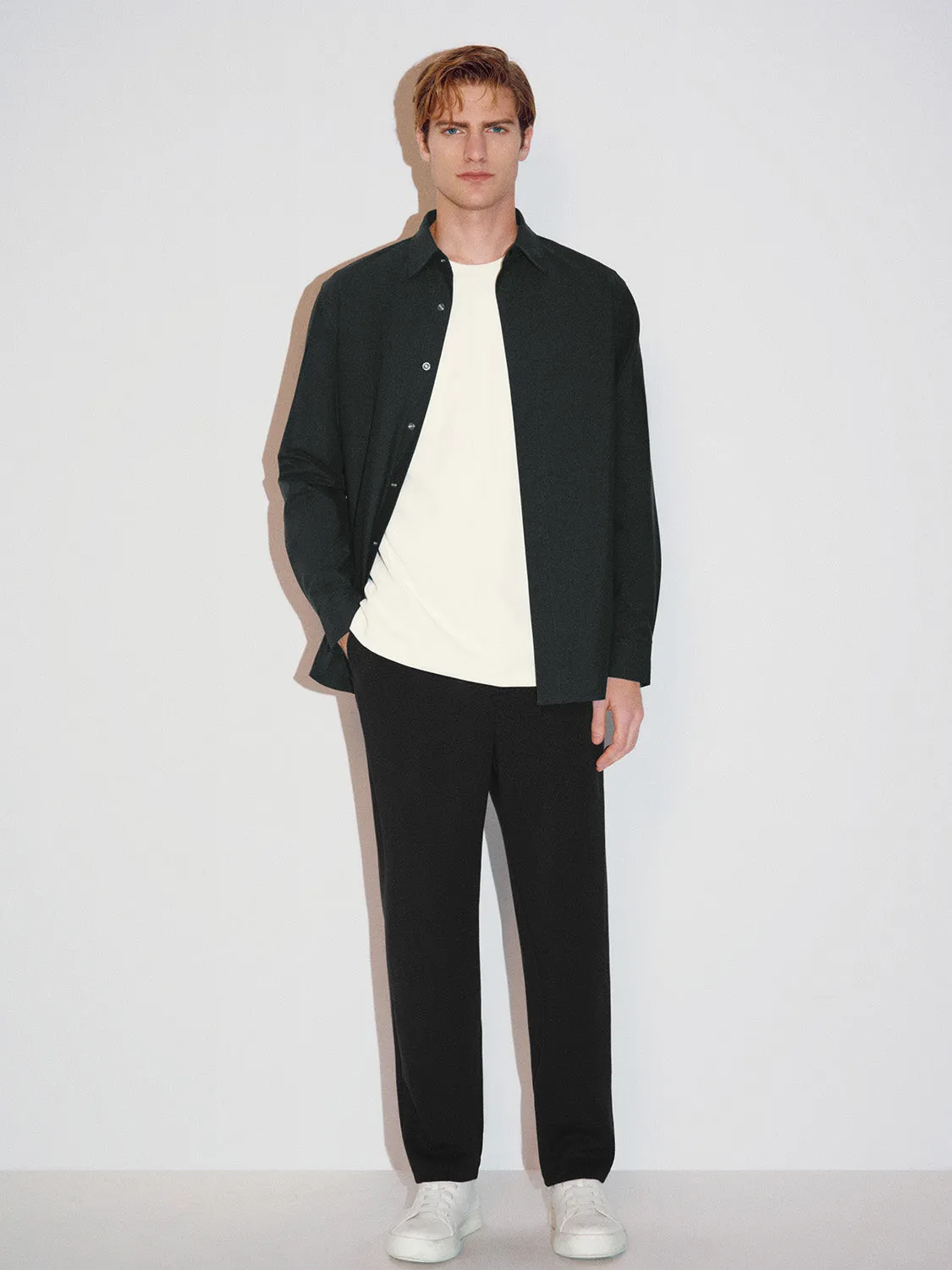 Regular Button Up Collar Shirts