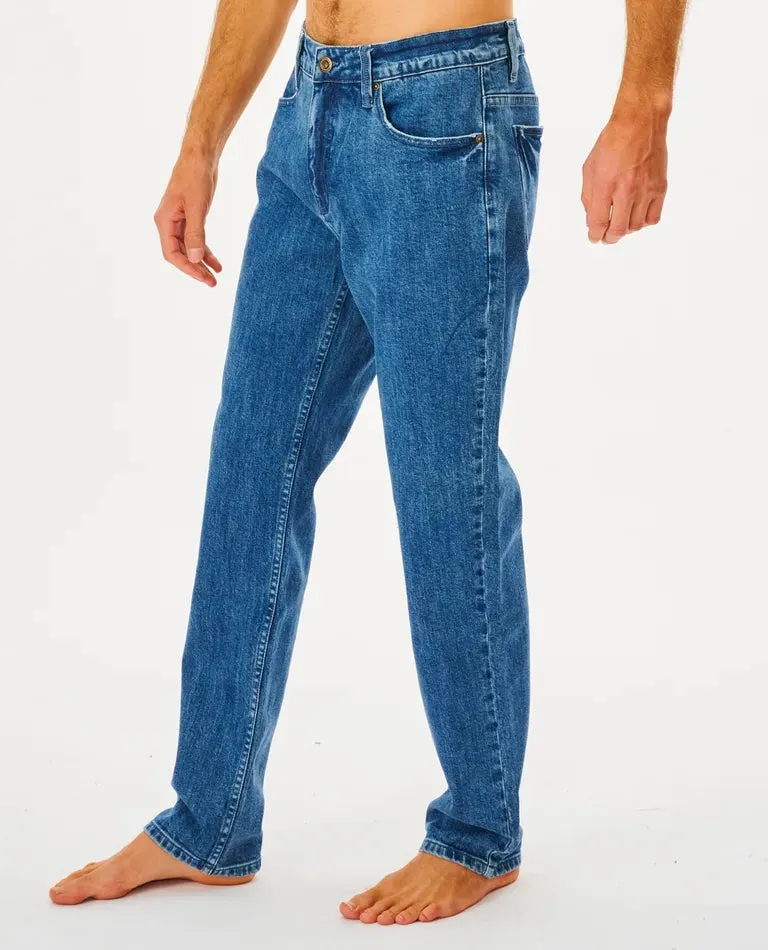 Rip Curl Epic Denim Pant - Denim Blue