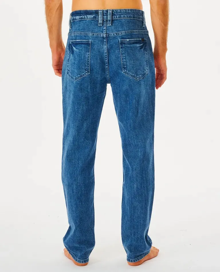 Rip Curl Epic Denim Pant - Denim Blue