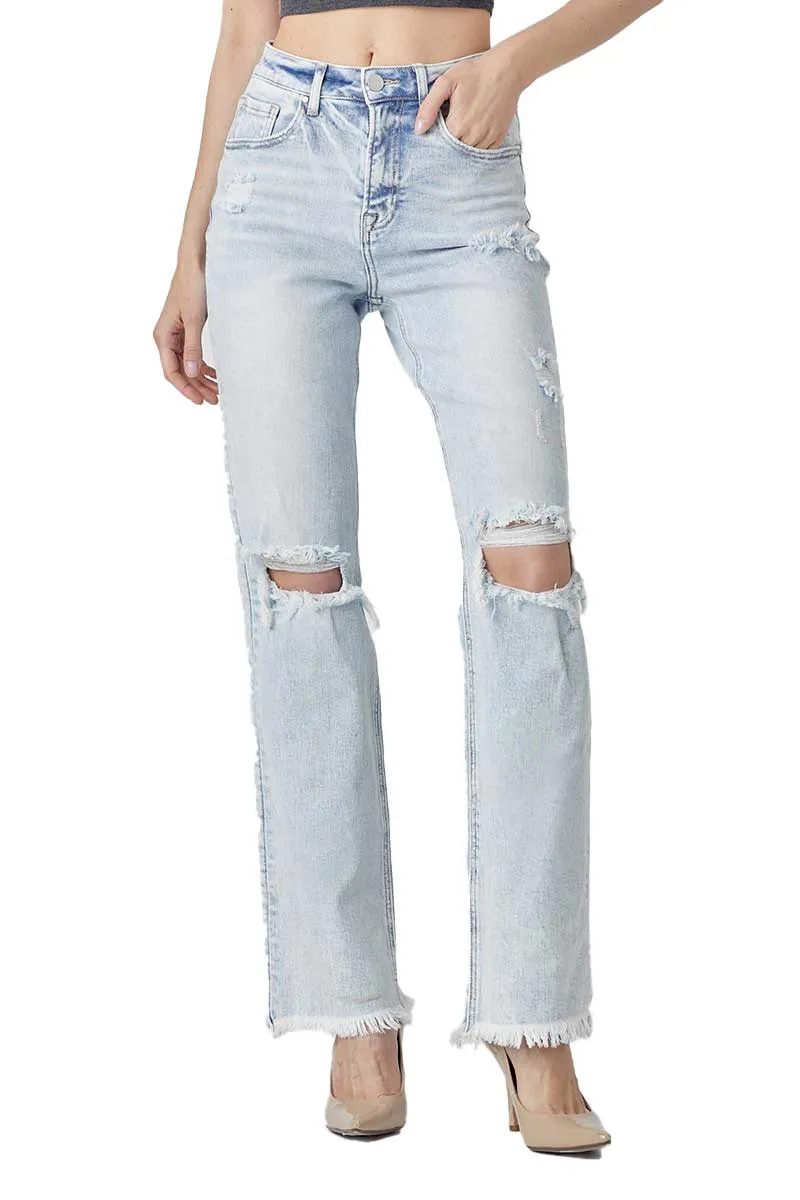 Risen Jeans - High Rise Straight Jean - RDP5081