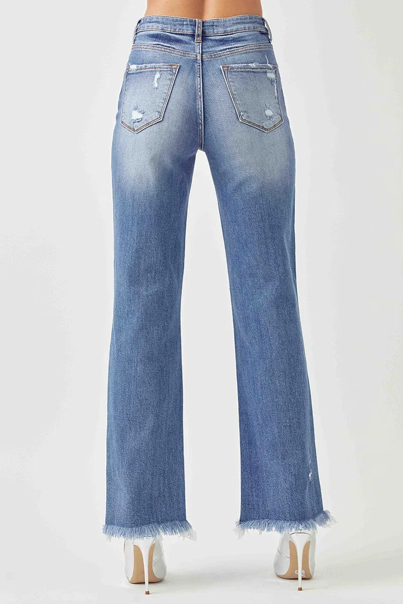 Risen Jeans - High Rise Straight Jean - RDP5081