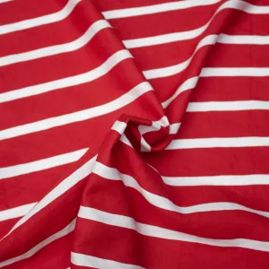Rosan Red Striped Viscose