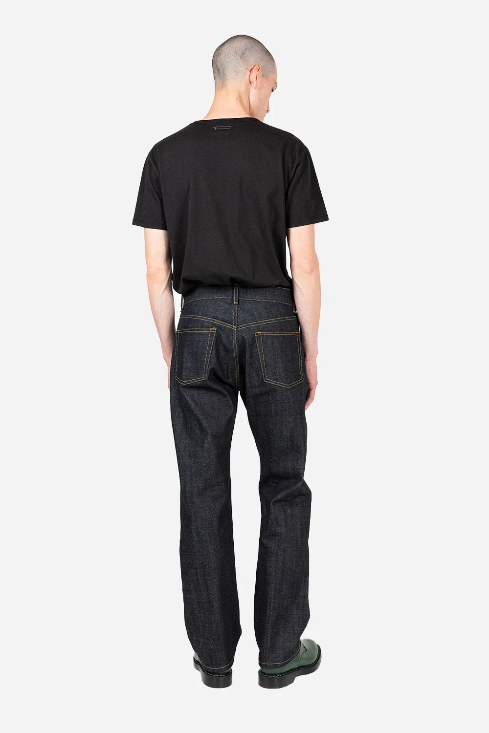 Selvedge Denim Pants - Deep Indigo