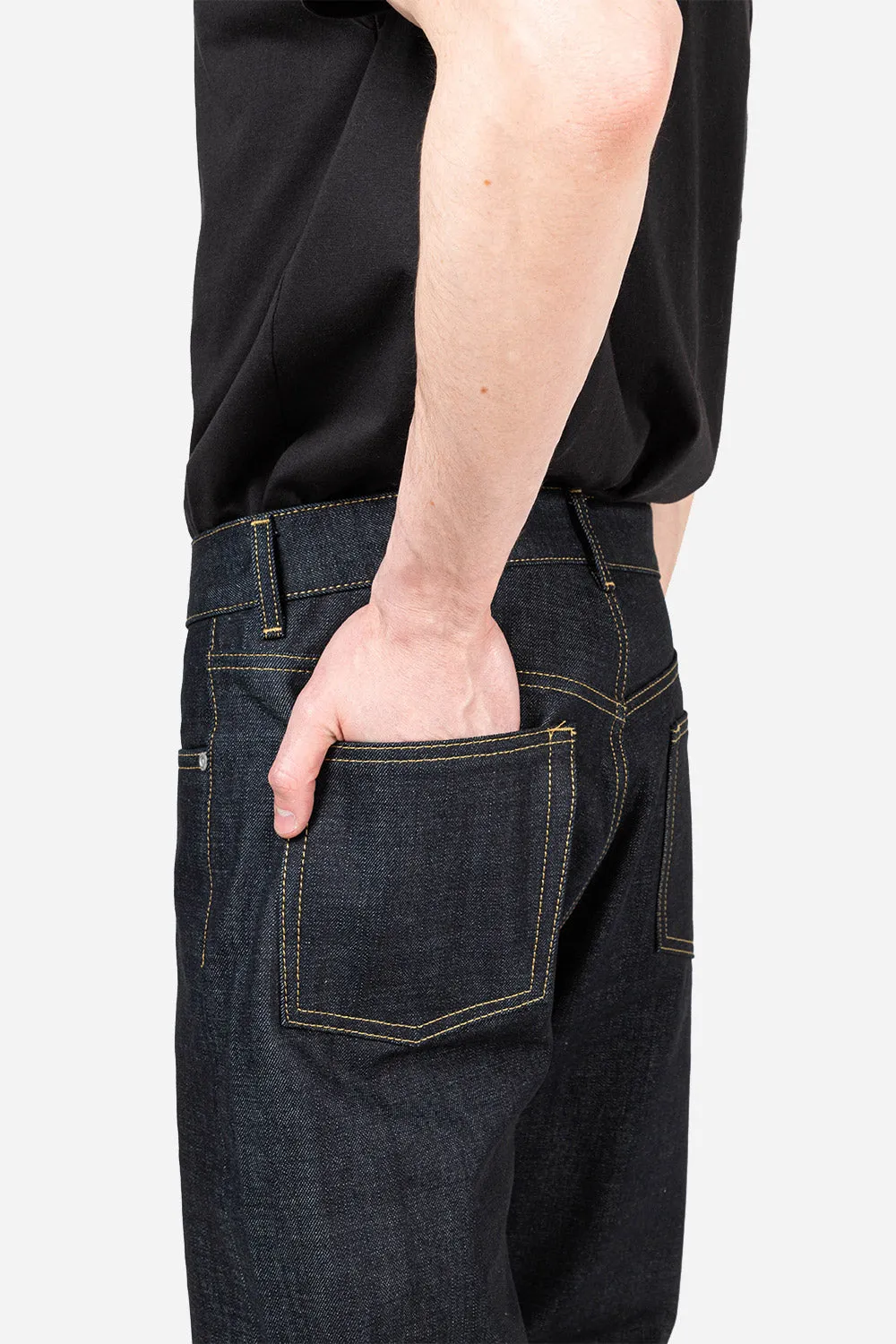 Selvedge Denim Pants - Deep Indigo