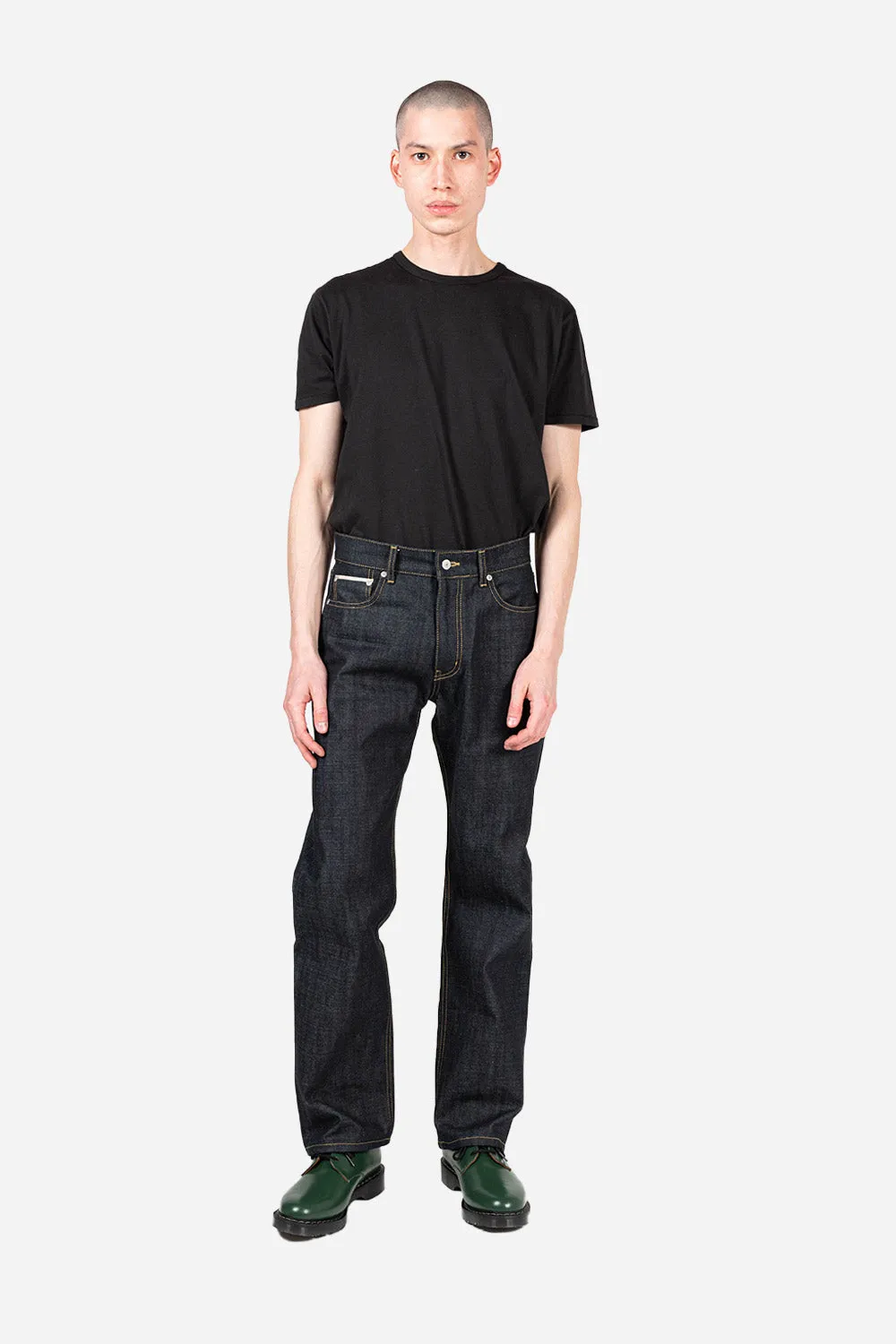 Selvedge Denim Pants - Deep Indigo