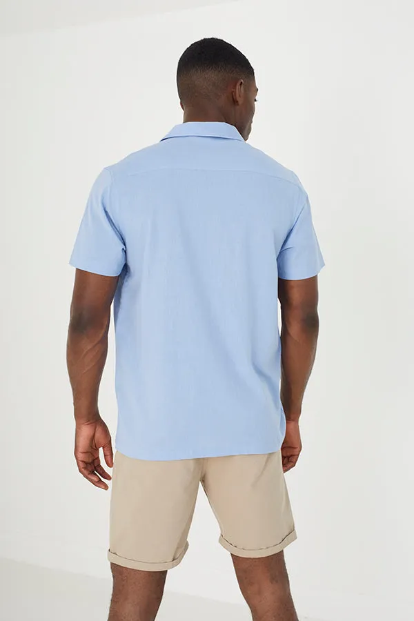 SHORT SLEEVED SHIRTS WITH FRONT POCKET DETAIL