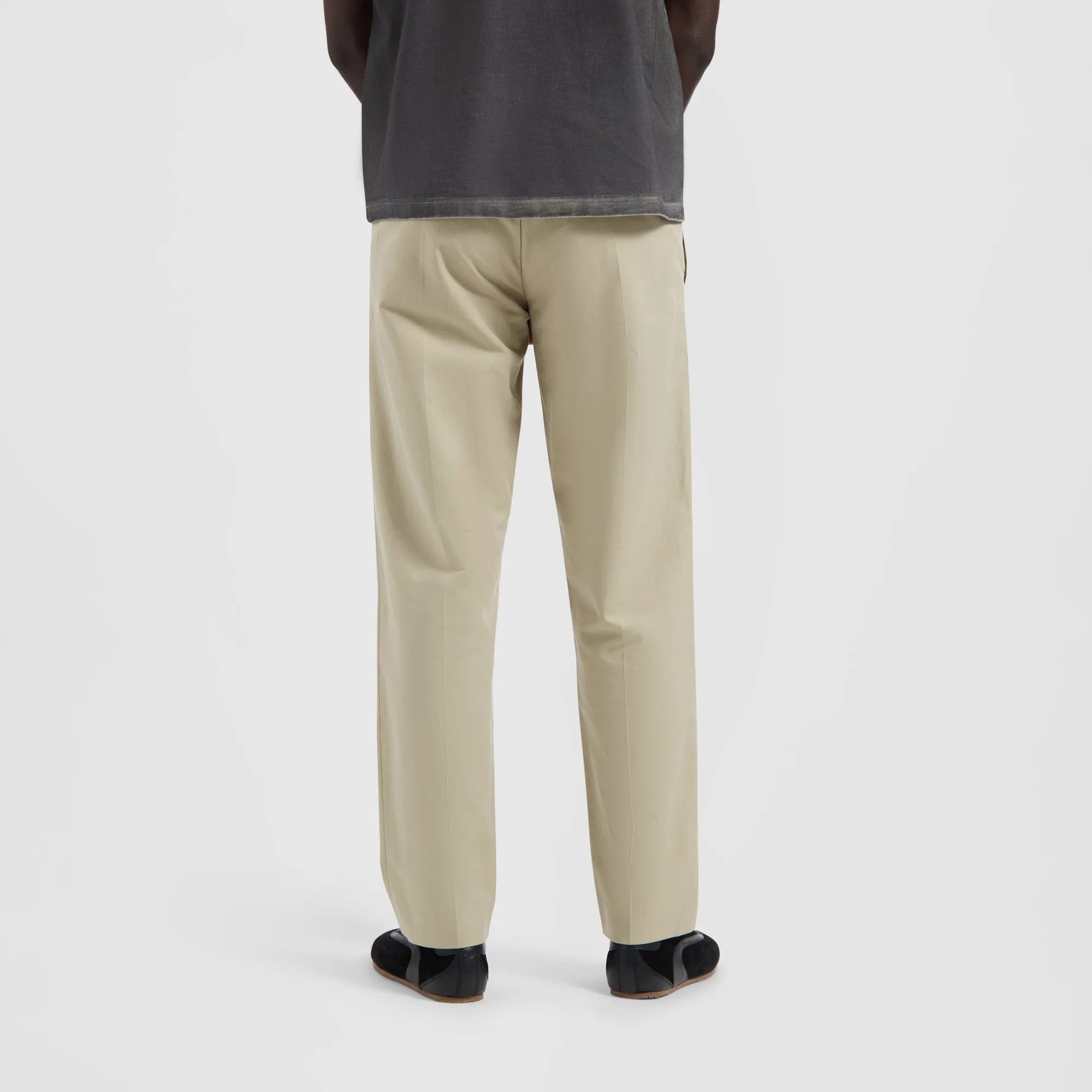 Slim Elasticated Pant - Light Sage