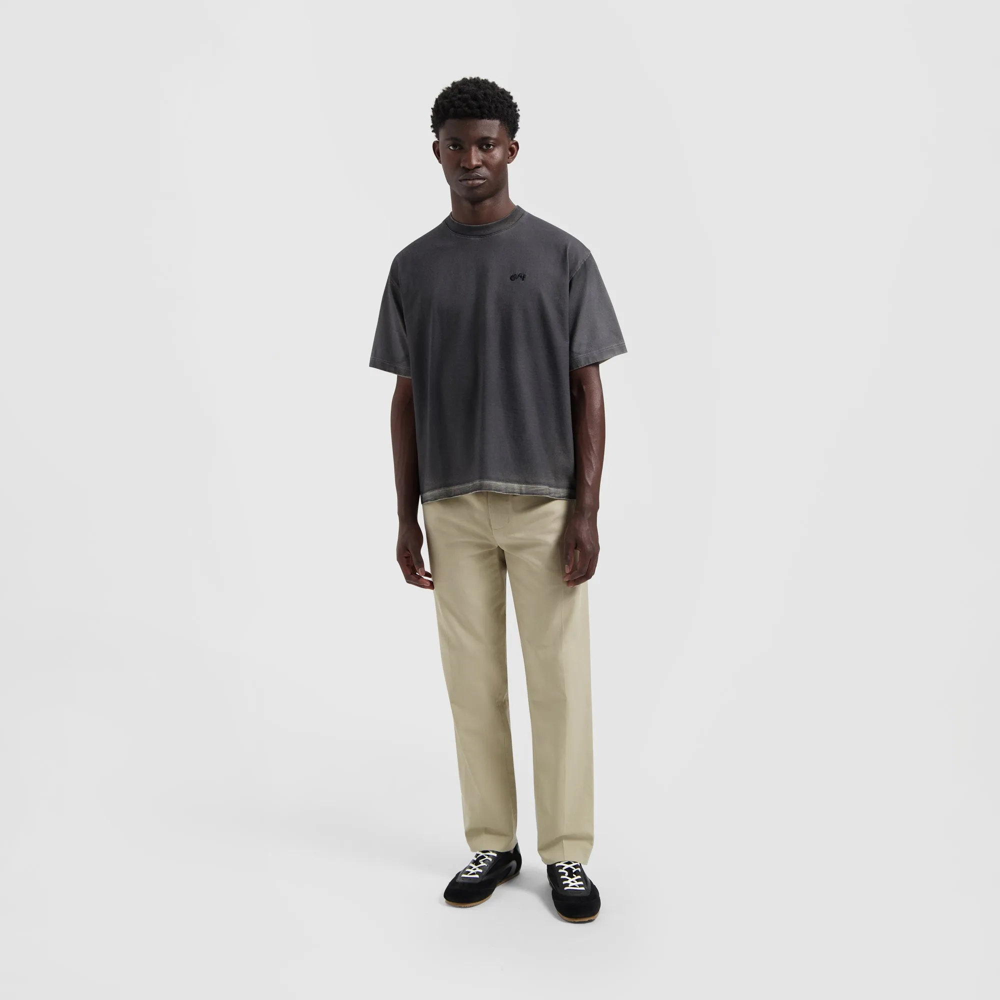 Slim Elasticated Pant - Light Sage