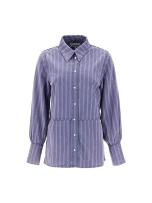 Striped Denim Shirt