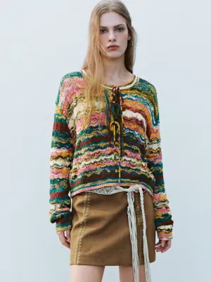 Striped Knitted T-Shirts