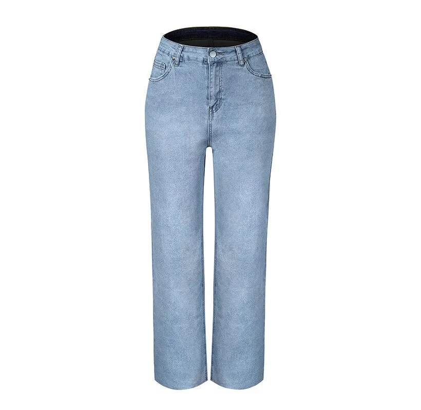 The Stretch Jeans High Waist Wide Leg