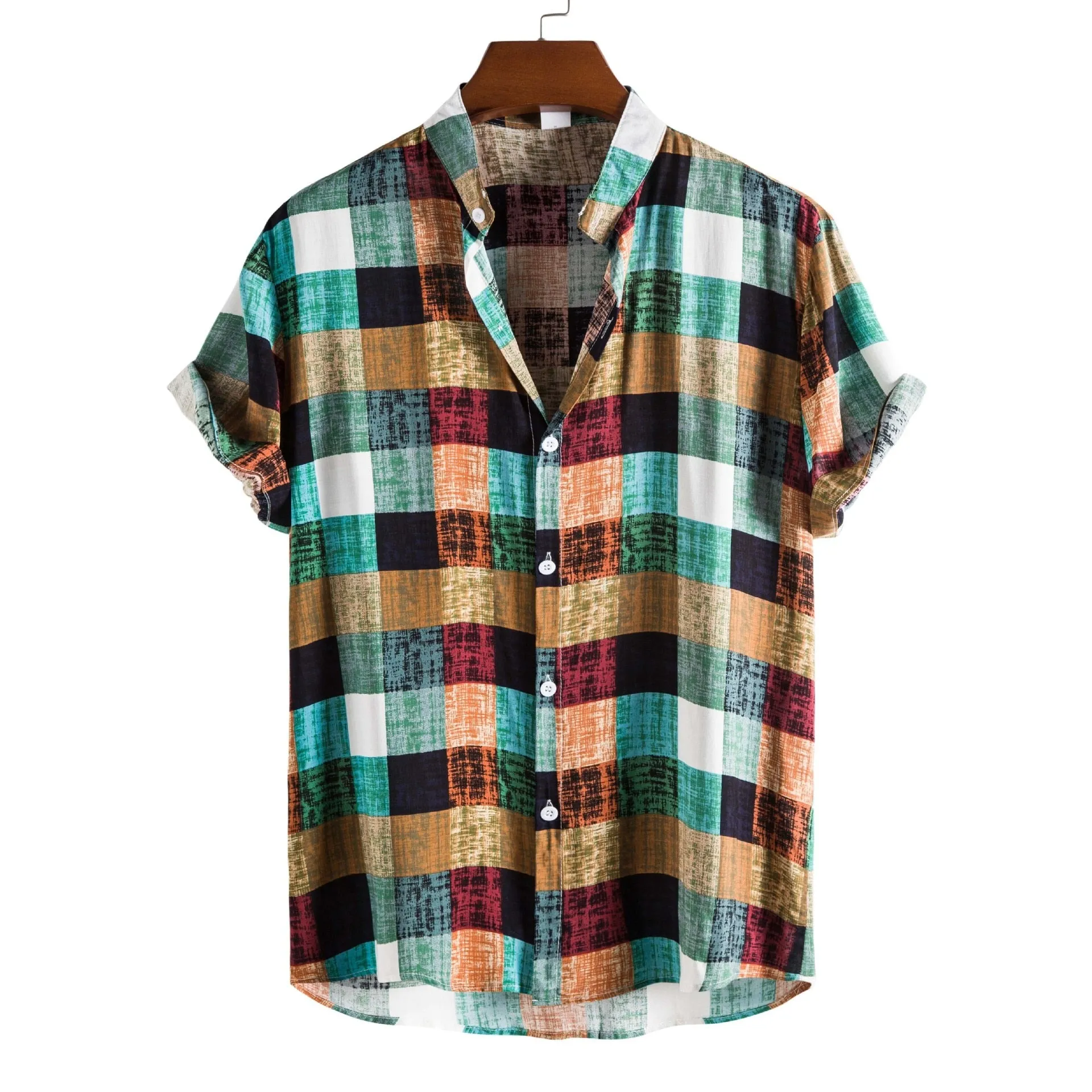 Toxyno Clothing Plaid Print Shirt
