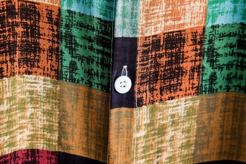 Toxyno Clothing Plaid Print Shirt