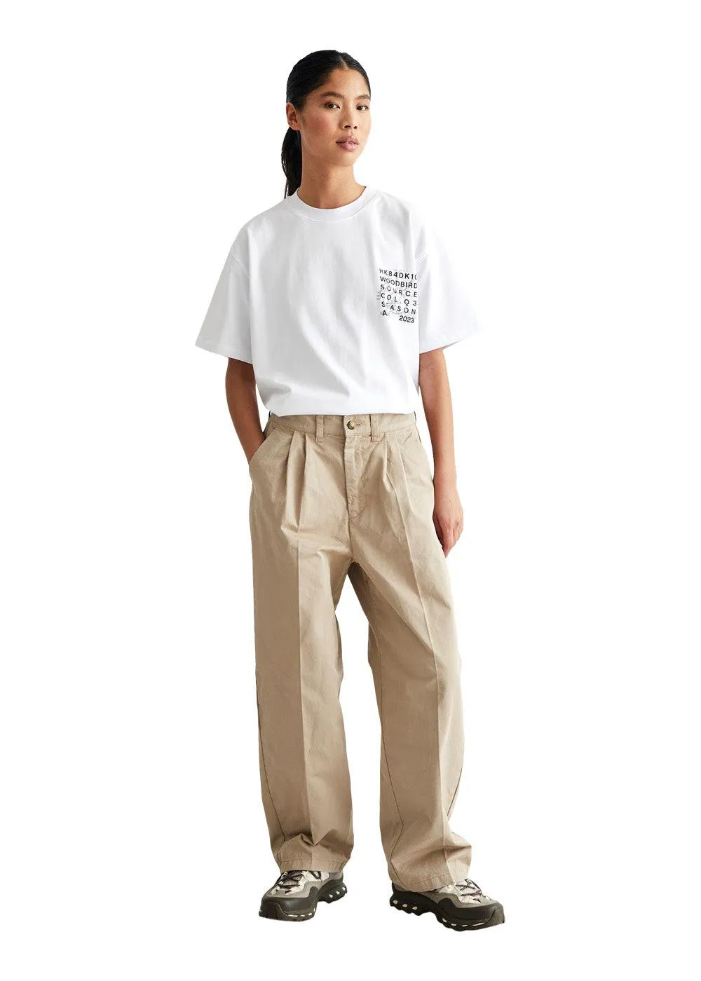 Vera Crisp Pant - Light Sand