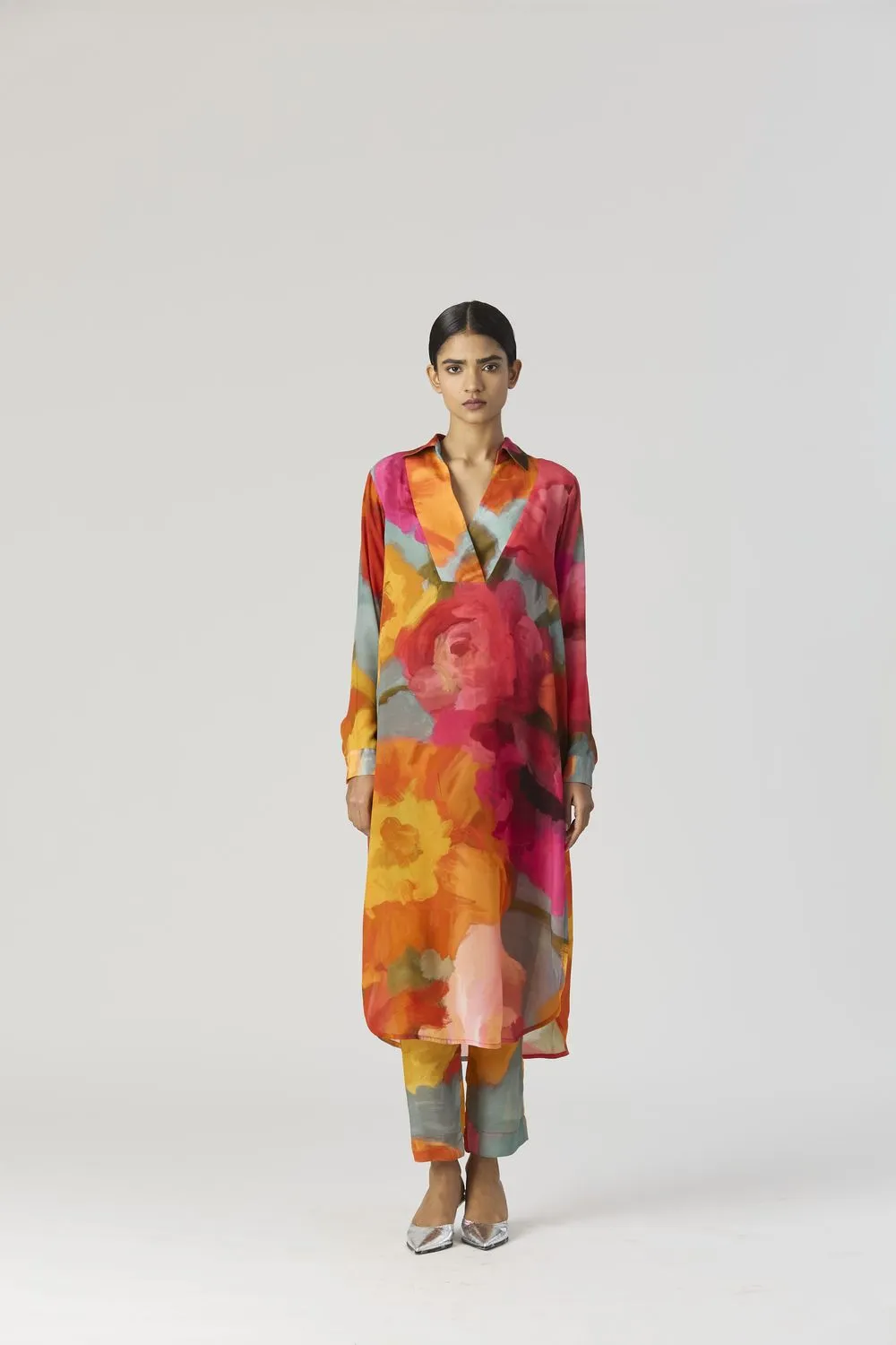 VERONICA LONG KURTA SET