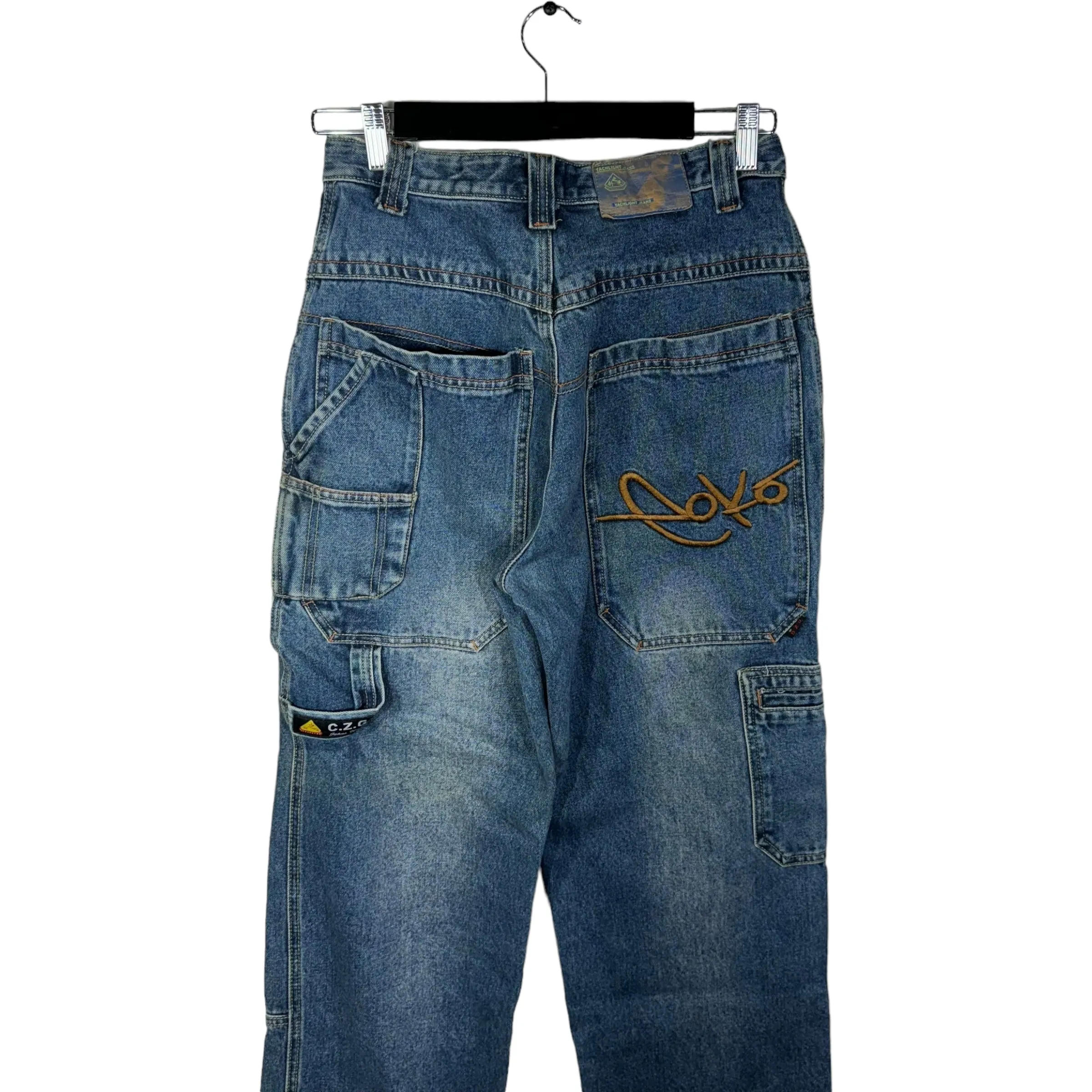 Vintage Baggy Cargo Denim Jeans