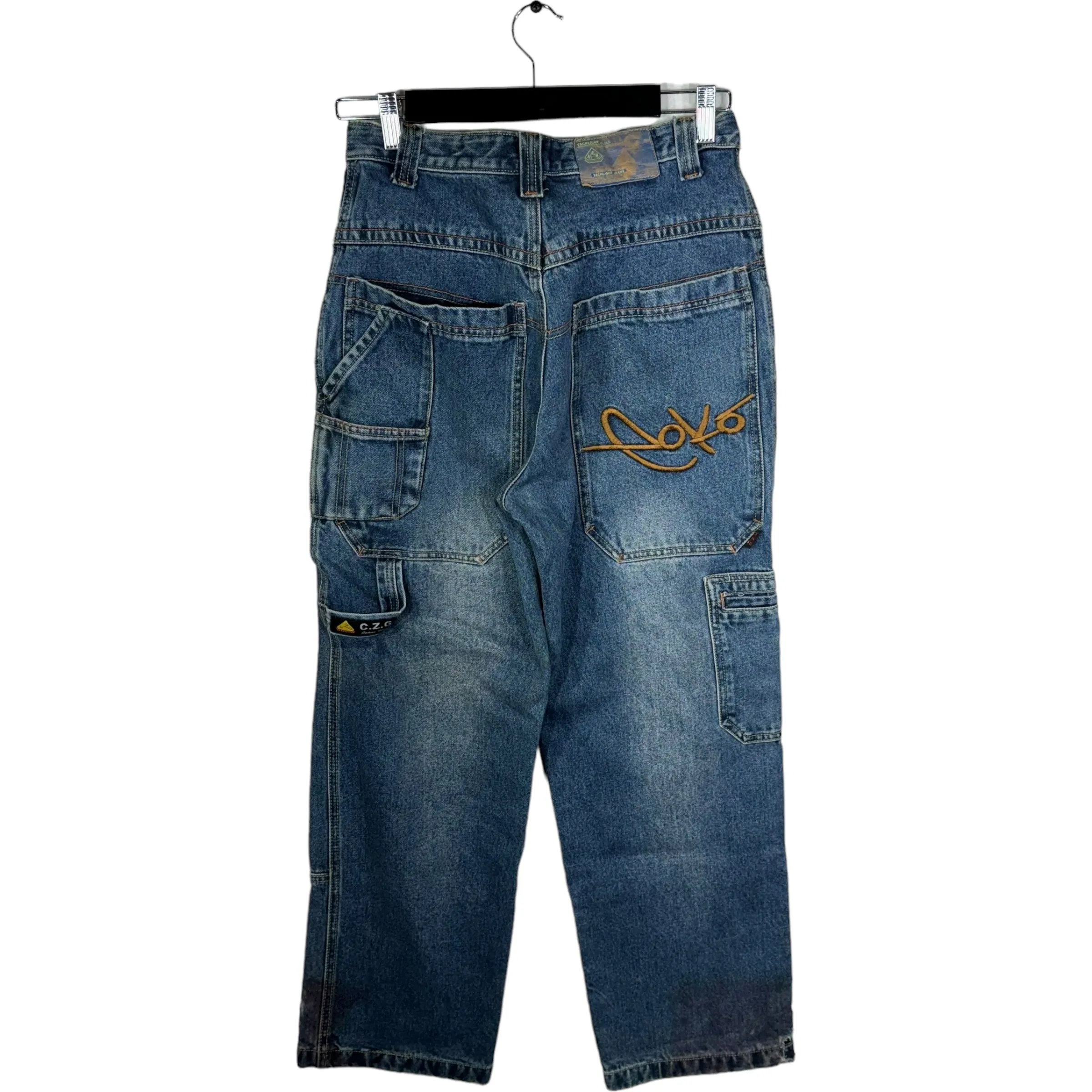 Vintage Baggy Cargo Denim Jeans