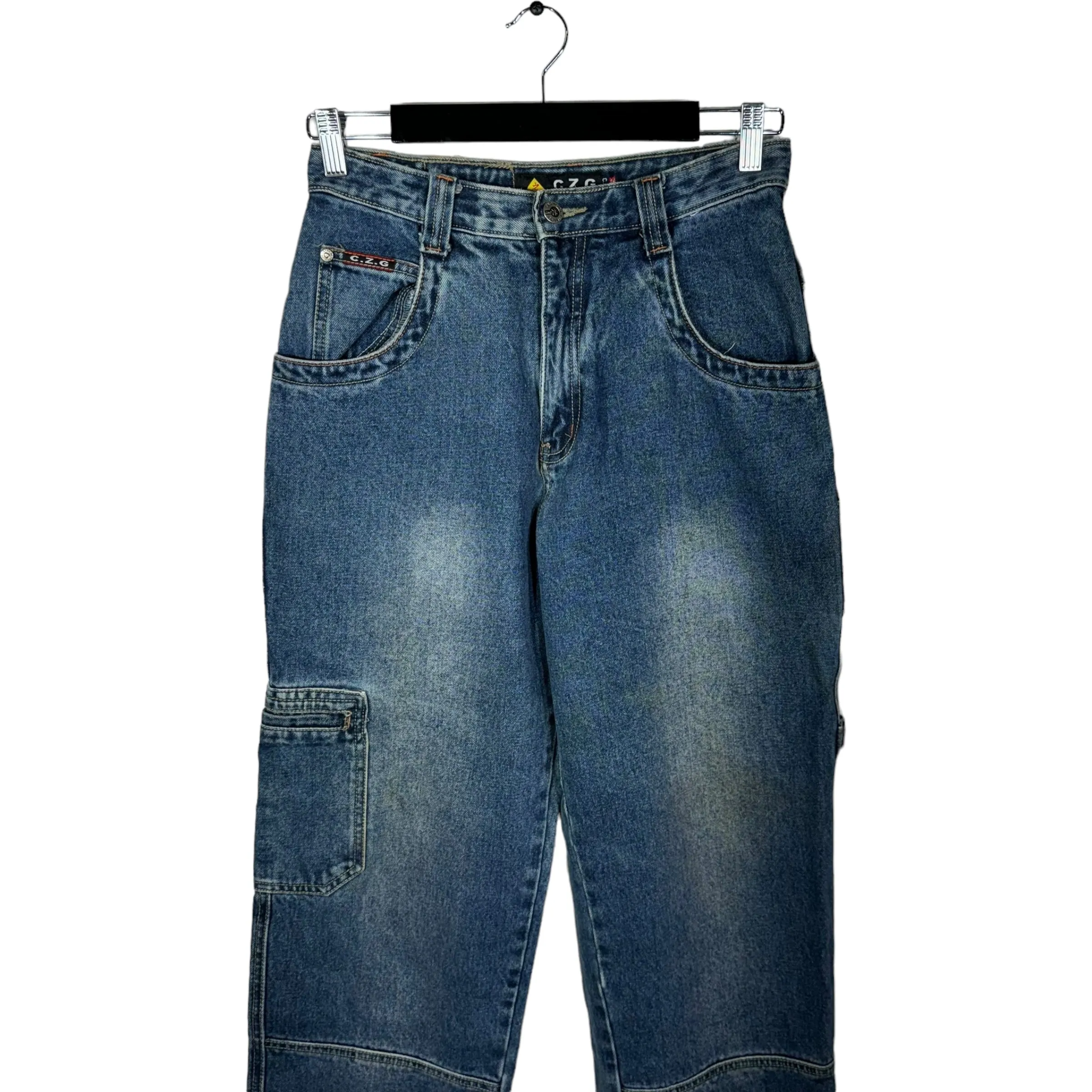 Vintage Baggy Cargo Denim Jeans